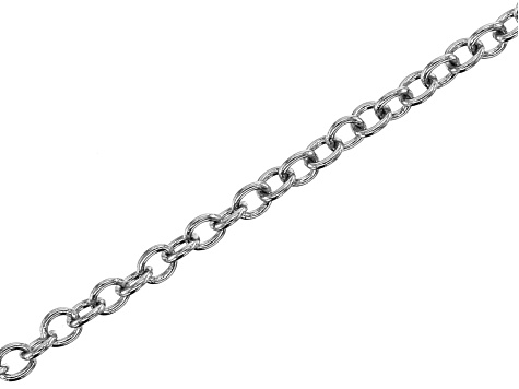 Stainless Steel Unfinished Rolo Chain Appx 1 Meter in length Appx 1mm Links