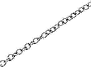 Stainless Steel Unfinished Rolo Chain Appx 1 Meter in length Appx 1mm Links
