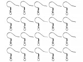 Stainless Steel Appx 19mm Fish Hook Earwires Appx 10 Pairs