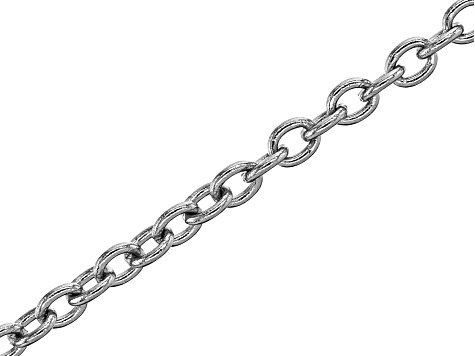 Stainless Steel Unfinished Rolo Chain Appx 1 Meter in length Appx 2mm ...