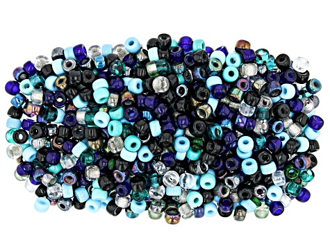 Czech Glass Pony Ride Hand Mixed 1 LB Bag of Asst Shape, Color, & Size Beads, No 2 Are Alike