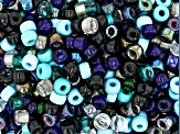 Czech Glass Pony Ride Hand Mixed 1 LB Bag of Asst Shape, Color, & Size Beads, No 2 Are Alike