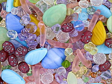 Joy Round Plastic Beads Large Size 50ct Asst Color