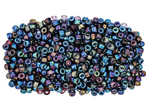 Czech Glass Midnight Pony Mixed 1 LB Bag of Asst Shape, Color, & Size Beads, No 2 Are Alike