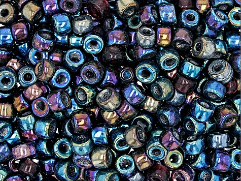 Czech Glass Midnight Pony Mixed 1 LB Bag of Asst Shape, Color, & Size Beads, No 2 Are Alike