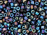 Czech Glass Midnight Pony Mixed 1 LB Bag of Asst Shape, Color, & Size Beads, No 2 Are Alike