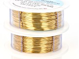 Jewelers Brass Set & Bare Gold Wire Set Total of 575 Feet