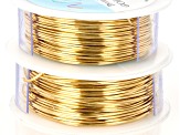 Jewelers Brass Set & Bare Gold Wire Set Total of 575 Feet