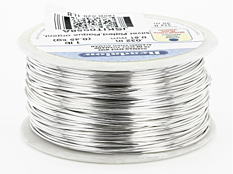 Round German Style Wire 20 Gauge in Silver & Gold Tone 1lb Spool Set of 2