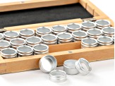 Beadalon Wooden Component Case with 24 Containers appx 22x16mm