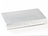 Aluminum Box with 24 Round Shape Glass Top Aluminum Containers appx 25x18mm