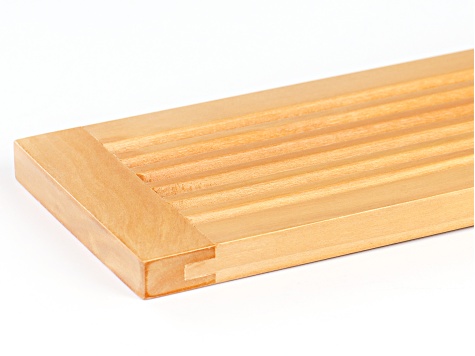 Beadalon Solid Wood Bead Board 6 Groove appx 22"x4"x1/2"