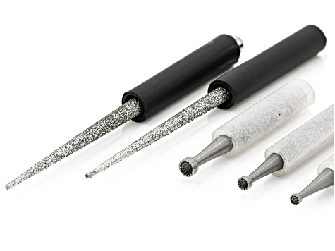 Bead Reamer And Wire Rounder Attachments Kit incl Bead Reamer And Assortment Of Burs