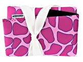 Fashion Grips ™ Pink Giraffe Pattern Set Of Five Covers Plus Tool Pouch