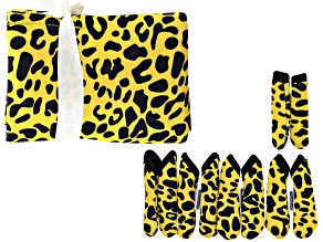 Fashion Grips ™ Cheetah Pattern Set Of Five Covers Plus Tool Pouch