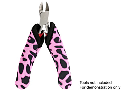 Fashion Grips ™ Pink Cheetah Pattern Set Of Five Covers Plus Tool Pouch
