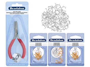 Picture of Pinch Bail Kit incl Pinch Bail Pliers And 168 Pinch Bails