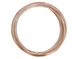 Memory Wire Round Large Bracelet in 4 Tones Set of 15 0.50oz each