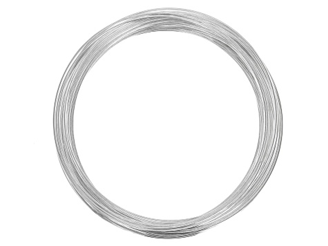 Memory Wire Round Large Bracelet in 4 Tones Set of 15 0.50oz each