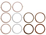 Artistic Wire Flat 21 Gauge appx 3mm & 5mm in Assorted Colors Set of 10 appx 3 feet in length each