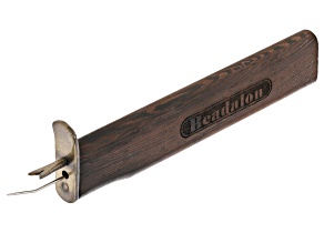 Limited Edition Signature Series Knotter Tool Featuring Antique Brass Mechanism & Zebra Wood Handle