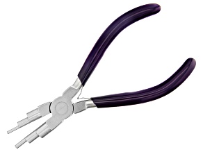 Stepped Bail-Making Pliers - Makes 6 Different Loop Sizes: 9mm, 8mm, 6mm, 5mm, 3mm, and 2mm