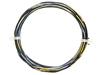 Picture of 18 Gauge Black, Gold Tone, and Silver Tone Multi-Color Wire Appx 20 Feet