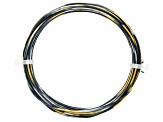 18 Gauge Black, Gold Tone, and Silver Tone Multi-Color Wire Appx 20 Feet