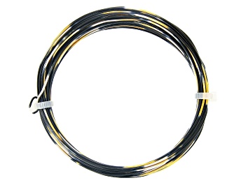 Picture of 20 Gauge Black, Gold Tone, and Silver Tone Multi-Color Wire Appx 25 Feet
