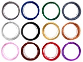 Colourcraft 20 Gauge Wire in 12 Assorted Colors 96 Yards Total