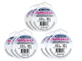 SuppleMax Extra Soft and Supple Nylon Bead Stringing Clear Illusion Cord in 3 Sizes Appx 900 Meters