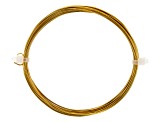 Satin Gold Color Wire in 20 Gauge, 22 Gauge, and 24 Gauge Appx 22 Meters Total