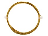 Satin Gold Color Wire in 20 Gauge, 22 Gauge, and 24 Gauge Appx 22 Meters Total