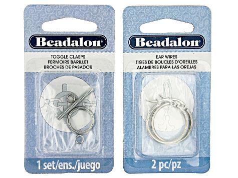 Stainless Steel Findings, Chain, and Wire Supply Kit Appx 460 Pieces Total