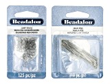 Stainless Steel Findings, Chain, and Wire Supply Kit Appx 460 Pieces Total
