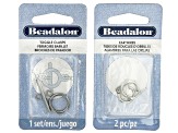 Stainless Steel Findings, Chain, and Wire Supply Kit Appx 460 Pieces Total