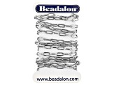 Stainless Steel Findings, Chain, and Wire Supply Kit Appx 460 Pieces Total