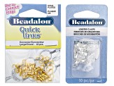 Quick Links Component Kit in Assorted Shapes in Silver Tone and Gold Tone Appx 542 Pieces Total
