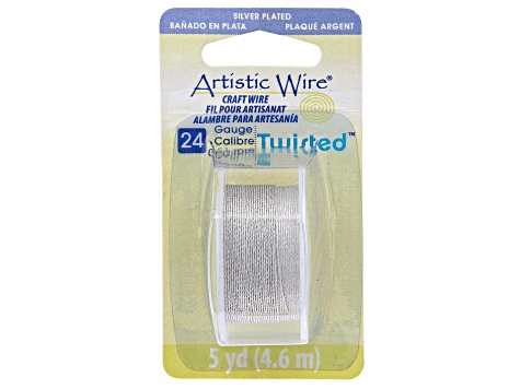 Twisted Artistic Wire in 18G, 20G, 22G, and 24G in Two Tones Appx 20 Yards Total