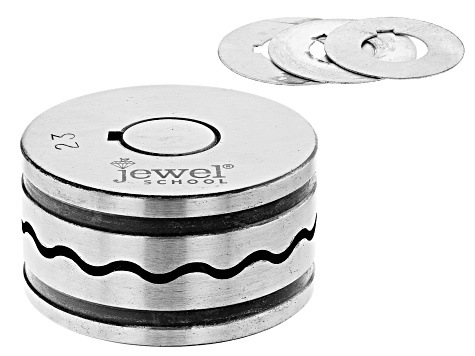 Jewel School® Bangle Die 14 Wavy Scallops Pattern