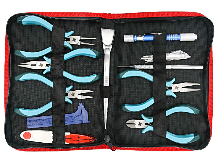 Jewel School™ 10 piece Ergo Tool Kit With Pouch