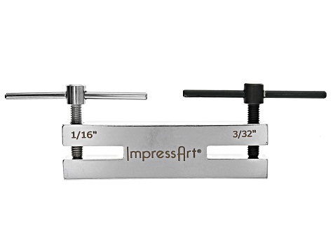 Impress Art® Small 2-Hole Screw Down Punch - Makes 1.6mm and 2.4mm Holes