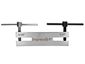 Impress Art® Small 2-Hole Screw Down Punch - Makes 1.6mm and 2.4mm Holes