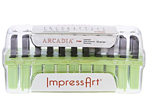 Impress Art® Arcadia Lowercase Letter Stamp Kit