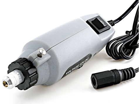 Multi-Tool Electric Rotary Kit Including Polishing, Buffing, Grinding, Drilling Attachments and More