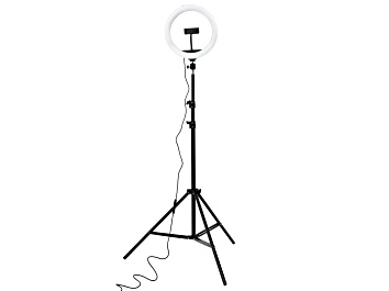 Picture of LED Ring Light Lamp with Tripod and Smart Phone Stand