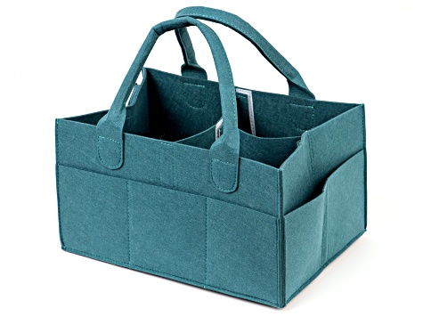 Quilt Storage Bag - Standard Size (22”L x 15”W x 8”H) - Turquoise