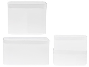 Clear Organizer Set of 4 Pieces Total