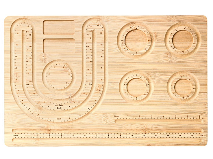 Wooden Necklace & Bracelet Bead Board for Jewelry Making