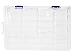 Clear Organization Box with 28 Removable Containers